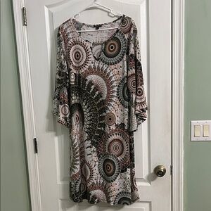 Sami & Jo Multicolor Patterned Dress